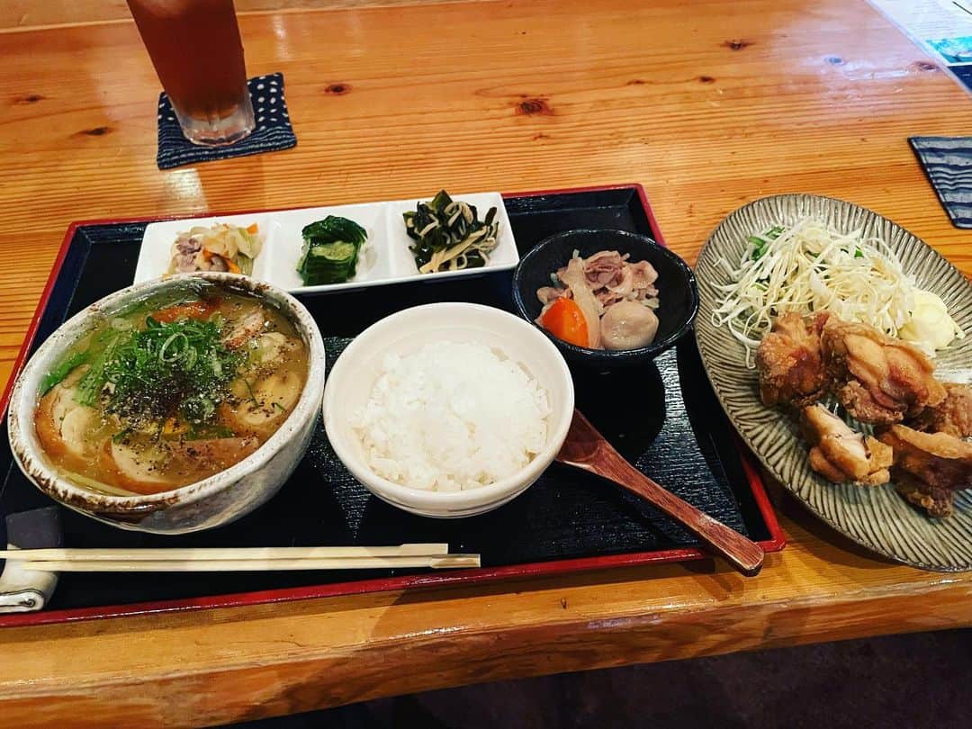 黒瀬純のインスタグラム：「京都ではんなり食べるつもりがガッツリいってしもうた！ もう夜はハイボールと味付け海苔だな」