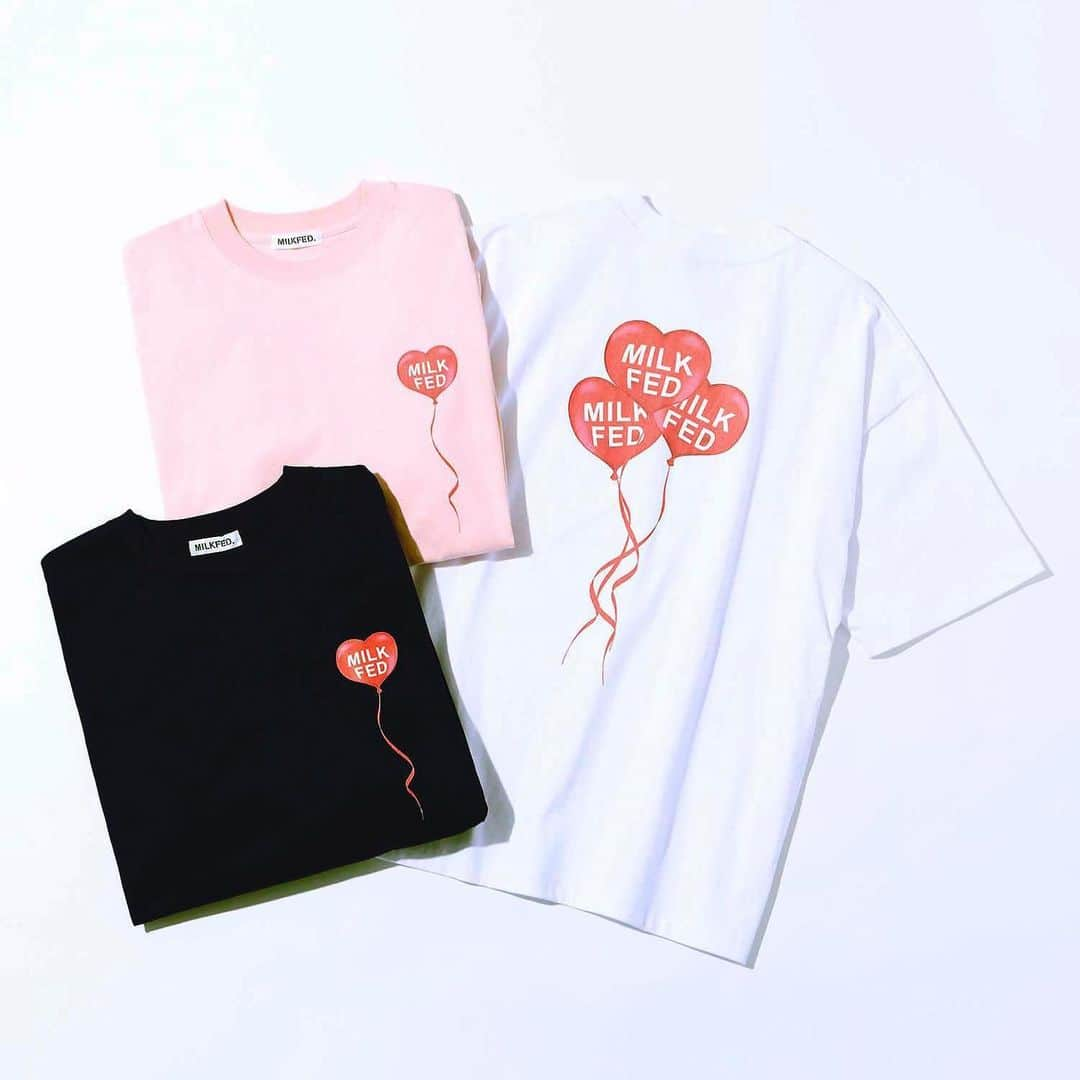 MILKFED.さんのインスタグラム写真 - (MILKFED.Instagram)「【NEW ARRIVAL】 ⁡ ☑︎ LOVE BALLOON WIDE S/S TEE  カラー:WHITE,BLACK,LtPINK ¥6,050 intax ⁡ ⁡ ⁡ #milkfed #milkfedjp #ミルクフェド #ガーリーストリート #カジュアルコーデ大人可愛い #新作 #春服コーデ #春カラー #春アイテム #夏服コーデ #夏Tシャツ #夏カラー #カジュアルガーリー #ガーリーカジュアル #ストリートファッション #ミルクフェド #Tシャツ #Tシャツコーデ #ロゴTシャツ #バルーン #バルーンTシャツ #カラーTシャツ」5月6日 20時11分 - milkfedjp