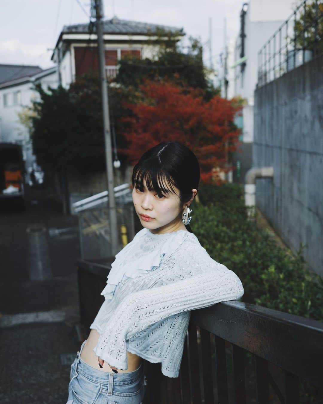 のインスタグラム：「. . . 新作楽しみなブランド💧 . . model..EMI photo..トヲル . . #seefancy」