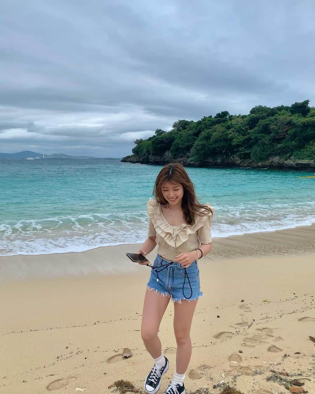のインスタグラム：「この時間だけ曇っててさぶかった🥶」