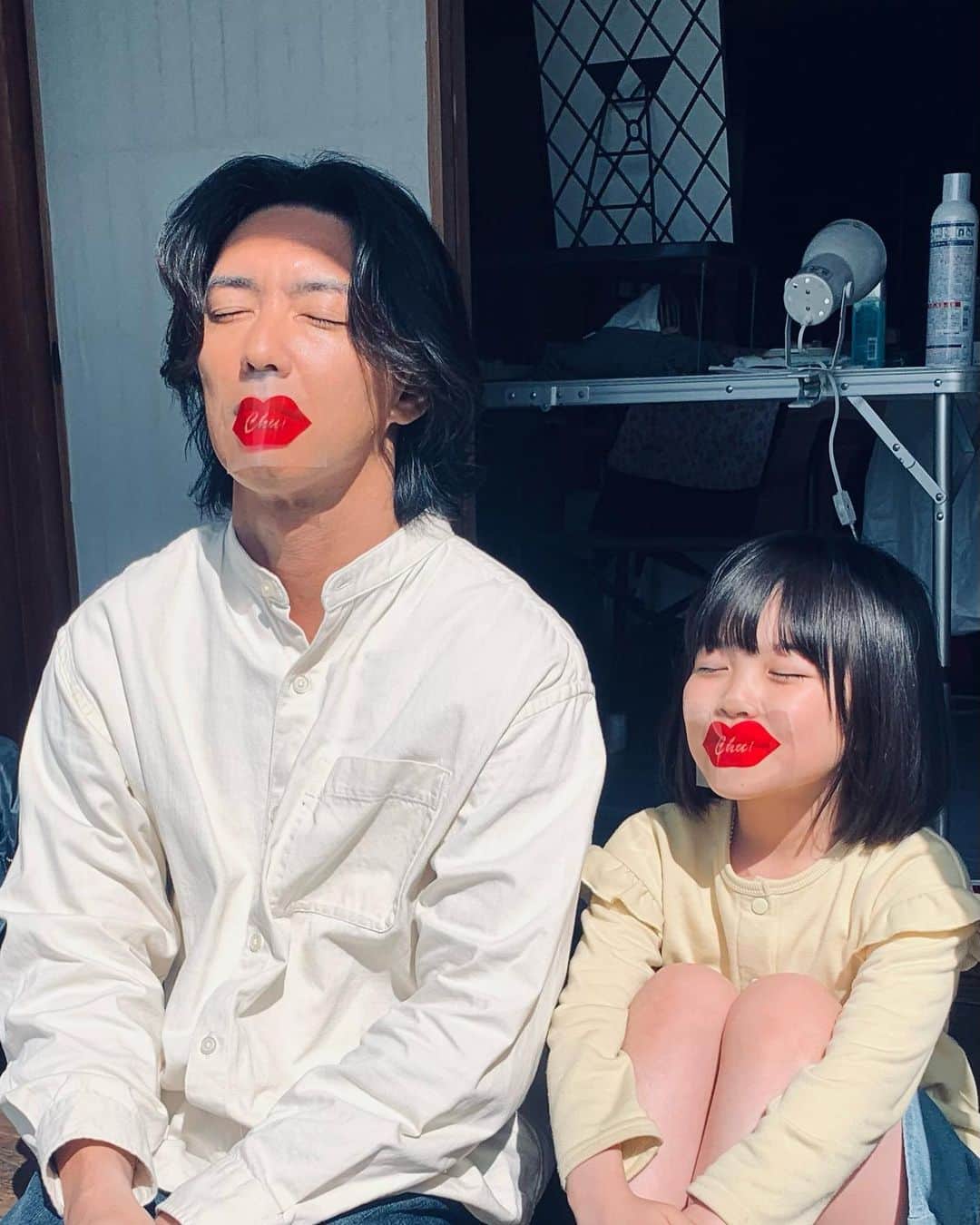 金子昇さんのインスタグラム写真 - (金子昇Instagram)「唇を潤わしてます。  #萬田久子 #加藤柚凪 #グランマの憂鬱 #金子昇 #再投稿ごめんなさい」5月6日 21時29分 - noboru_kaneko_official