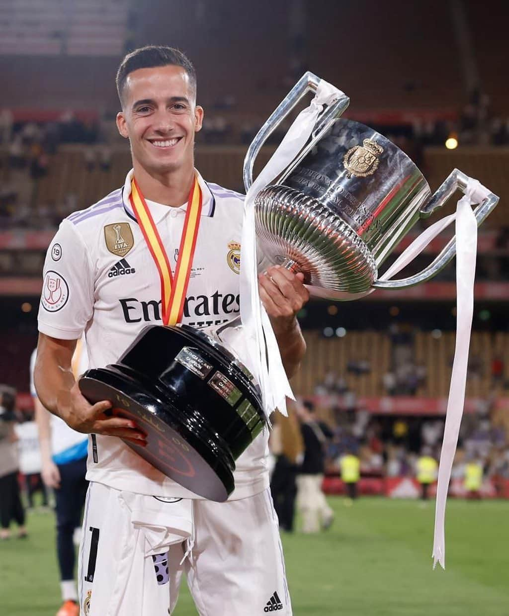 ルーカス・バスケスさんのインスタグラム写真 - (ルーカス・バスケスInstagram)「CAMP20NES 🏆🫶 @realmadrid  #CampeonesCopa」5月7日 8時56分 - lucasvazquez91