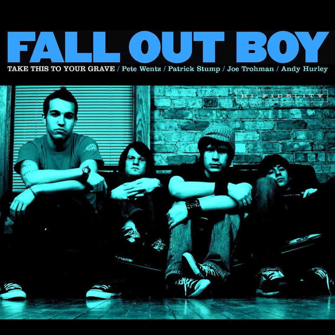 Fueled By Ramenのインスタグラム：「Happy 20th birthday to Fall Out Boy’s debut record, ‘Take This To Your Grave’!」
