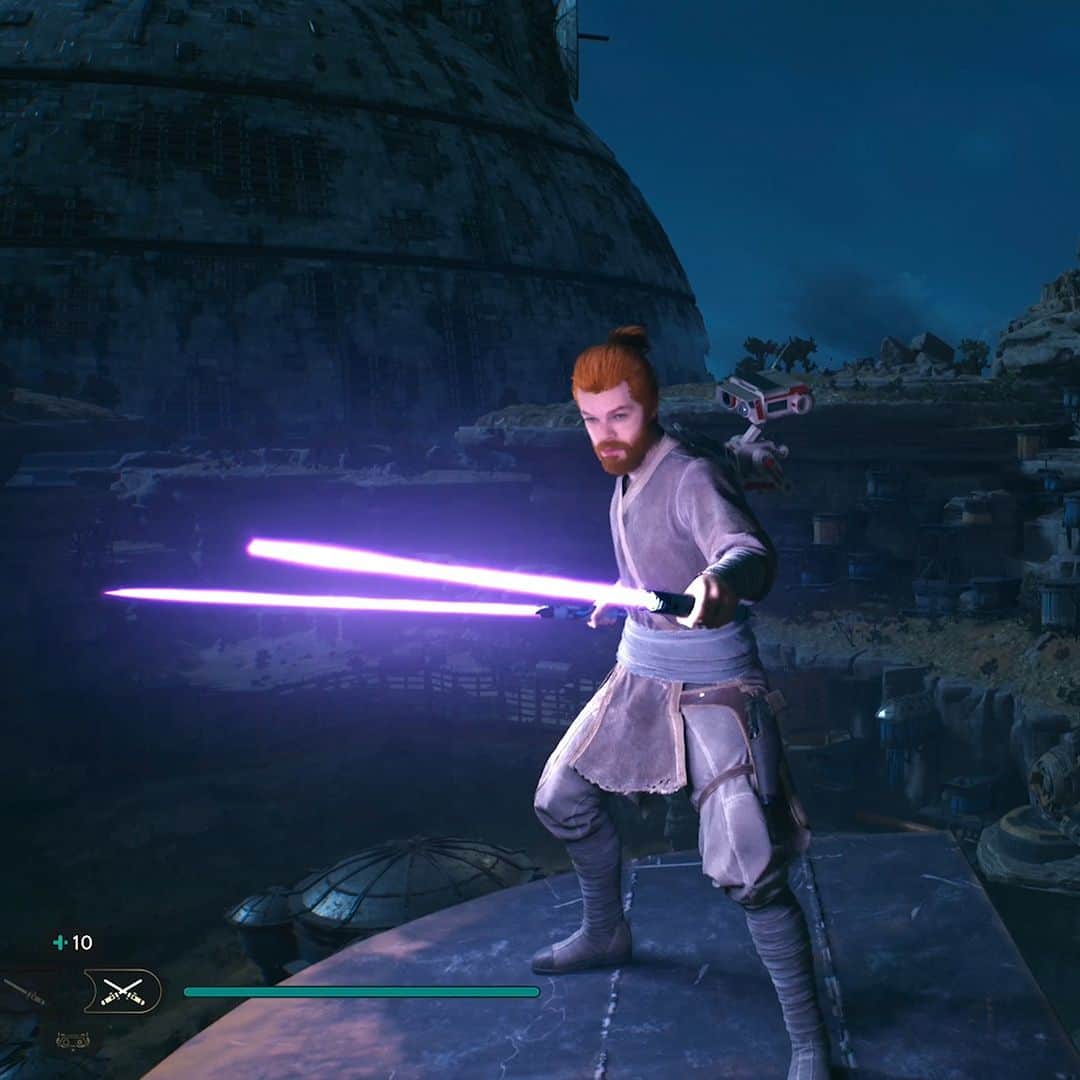 PlayStationのインスタグラム：「What's your favorite lightsaber stance so far? #StarWarsJediSurvivor」