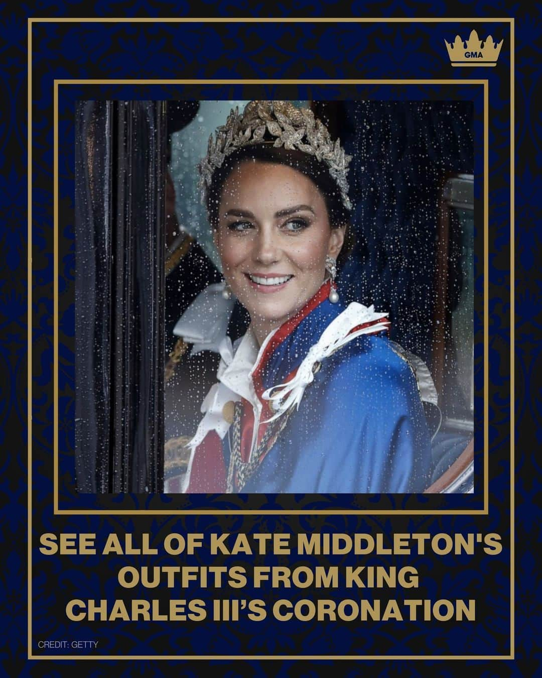 Good Morning Americaさんのインスタグラム写真 - (Good Morning AmericaInstagram)「Princess of Wales Kate Middleton was among the members of the royal family in the spotlight during King Charles III’s coronation on Saturday at Westminster Abbey -- and her outfit choices turned heads.  Known for her impeccable style, Kate showed her support by attending the ceremony and delivering some of the best looks throughout the weekend's festivities to celebrate Charles as the new monarch.  Take a look at her outfits in our link in bio.   #KateMiddleton #KingCharles #Coronation #Royals #FitCheck #Style」5月7日 3時10分 - goodmorningamerica