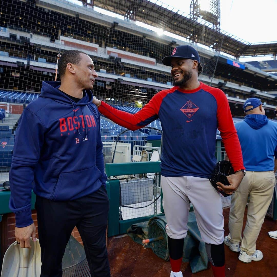 ボストン・レッドソックスさんのインスタグラム写真 - (ボストン・レッドソックスInstagram)「Red Sox 🤝 Celtics」5月7日 7時17分 - redsox