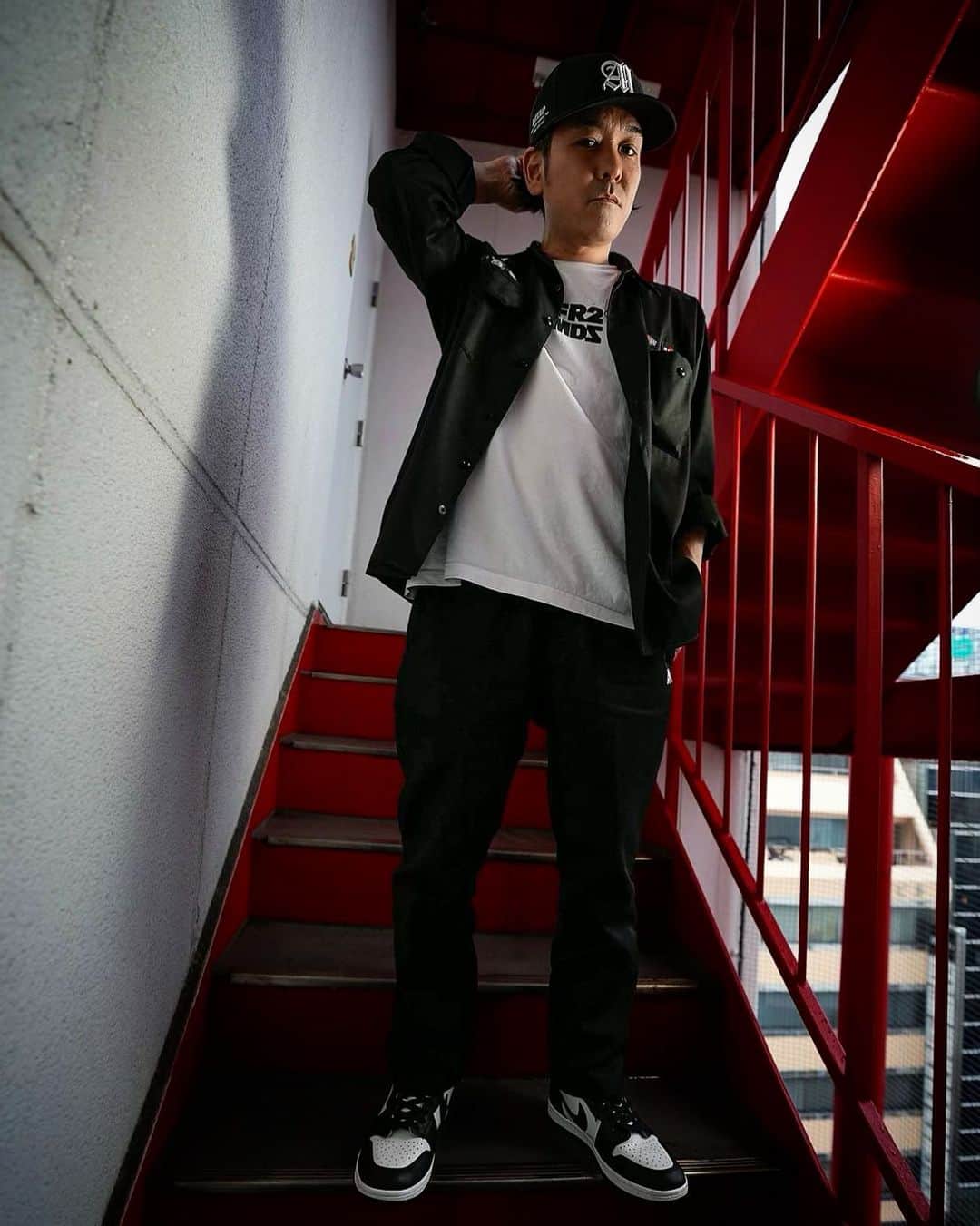 Juniorのインスタグラム：「今日発売！  Dickies✖️Ah murderz  @ahmurderz   #ahmurderz #dickies #俺着てるんはL」