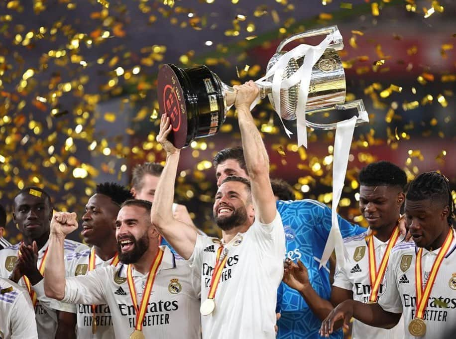 ホセ・イグナシオ・フェルナンデス・イグレシアスのインスタグラム：「Nuestra Copa del Rey. ¡ HALA MADRID !」