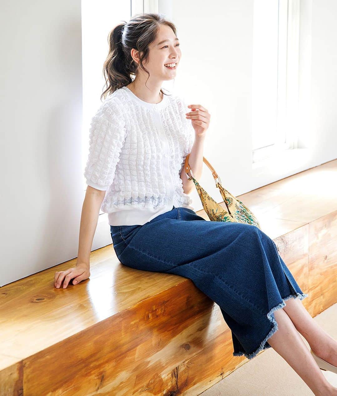 杉浦花奈さんのインスタグラム写真 - (杉浦花奈Instagram)「パシオス 「 SUFFUSE Summer Collection 2023 」 https://www.paseos.co.jp/brand/suffuse/ladies/ @paseos_official」5月7日 9時33分 - kana_flos