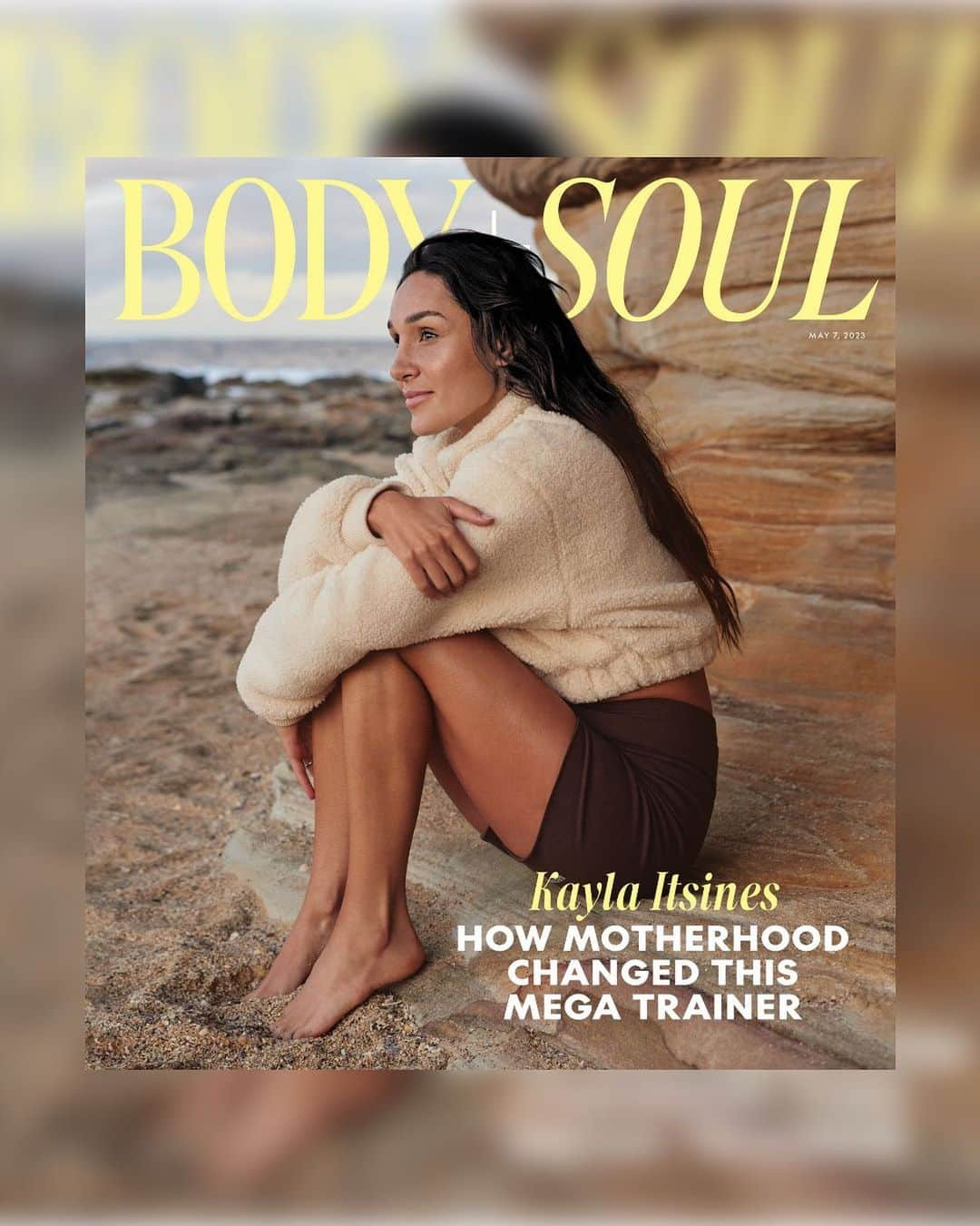 ケイラ・アイトサインズさんのインスタグラム写真 - (ケイラ・アイトサインズInstagram)「Such a pleasure to be on the cover today’s issue of @bodyandsoul_au 💛  It was so nice to reflect on how motherhood has changed my perceptive on health & fitness… and in the best ways ❤️  ALSO the location for this shoot was SO EPIC!! Great day all round.   #SWK #SWKCommunity」5月7日 9時49分 - kayla_itsines