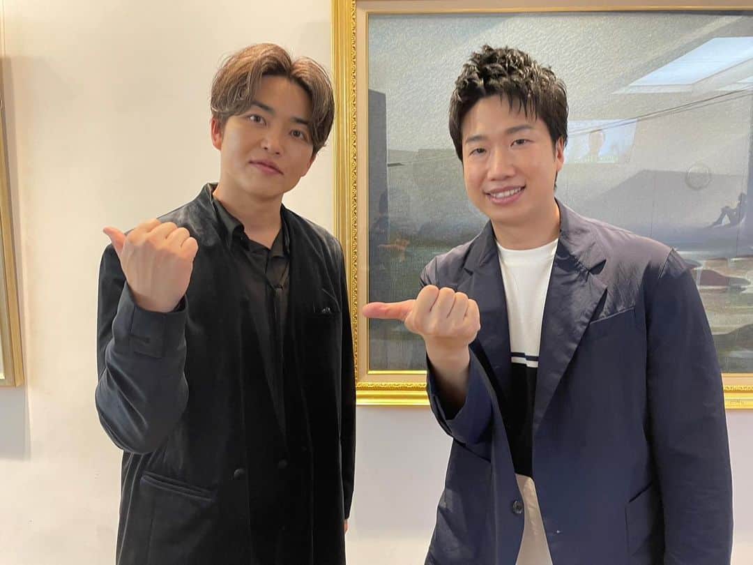 のインスタグラム：「ズムサタ出演ありがとうございました✨ LIVE楽しみにしています😚」