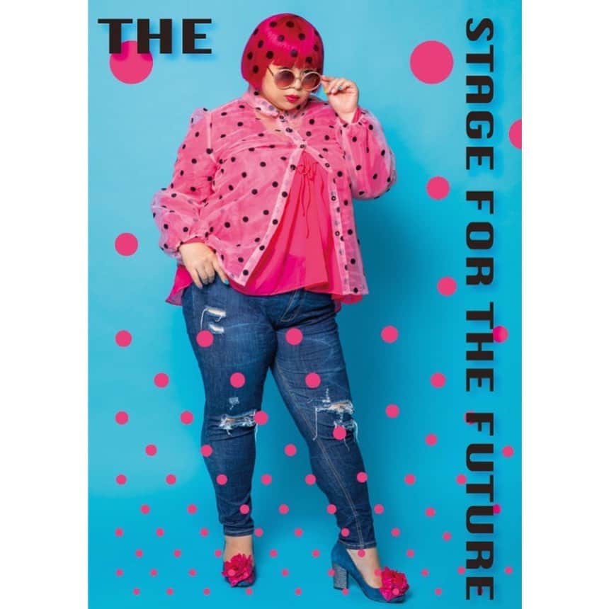 のインスタグラム：「. ⁡ "The stage for the future" ⁡ happy shoot🫧 thank you𓂃❤︎ ⁡ Hair&MAKE @stylist.bako  Designe @ Ami Inui (ImageProductionヒミツ基地） Photo @asakonanami  ⁡ ⁡ ⁡ Love yourself and be happy ! Ai Momoka ⁡ ⁡ ⁡ #shooting #future #happyshooting #model #plussizemodel #curvygirl #beautybeyondsize」