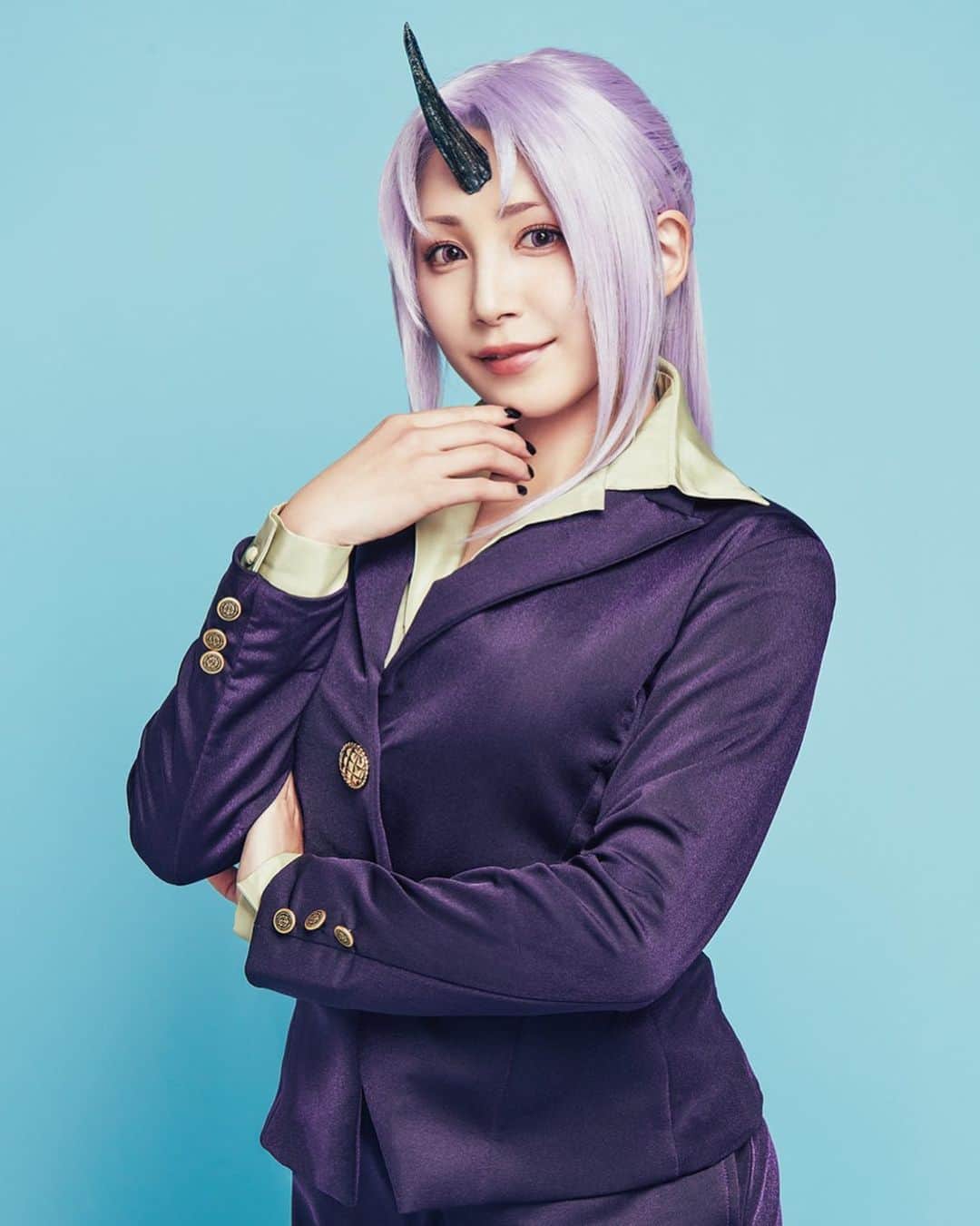 吉川友のインスタグラム：「次の舞台ね/  舞台『転生したらスライムだった件』  大阪:8月3日〜8月5日  東京:8月11日〜8月14日  #転スラ  #シオン」