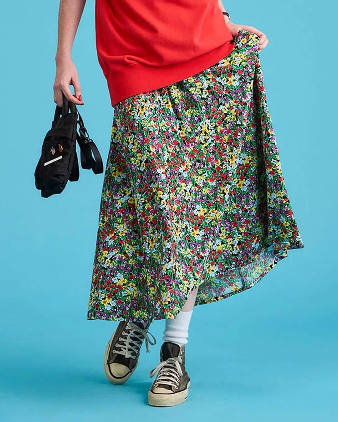 のインスタグラム：「THE SHINZONE FLASHY FLOWER SKIRT ¥ 30,800  #theshinzone #23ss #bshop」