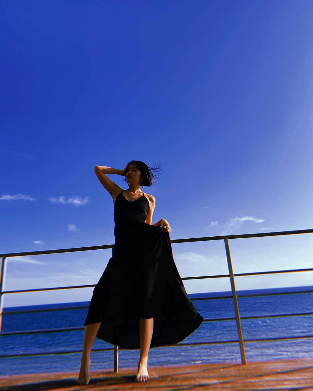 佐藤乃莉さんのインスタグラム写真 - (佐藤乃莉Instagram)「Have a lovely day🕊✨  #sky#空#sea#風」5月7日 11時03分 - nori_sato_