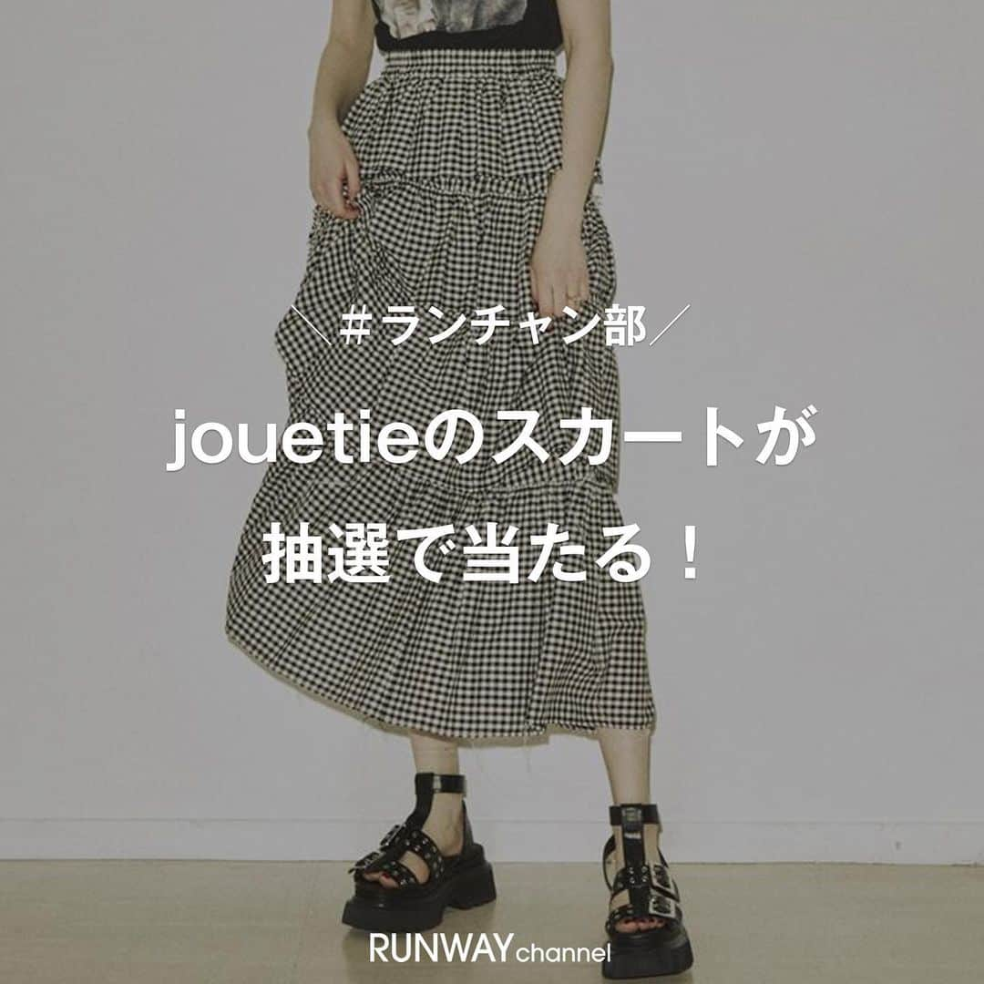 RUNWAY channelのインスタグラム