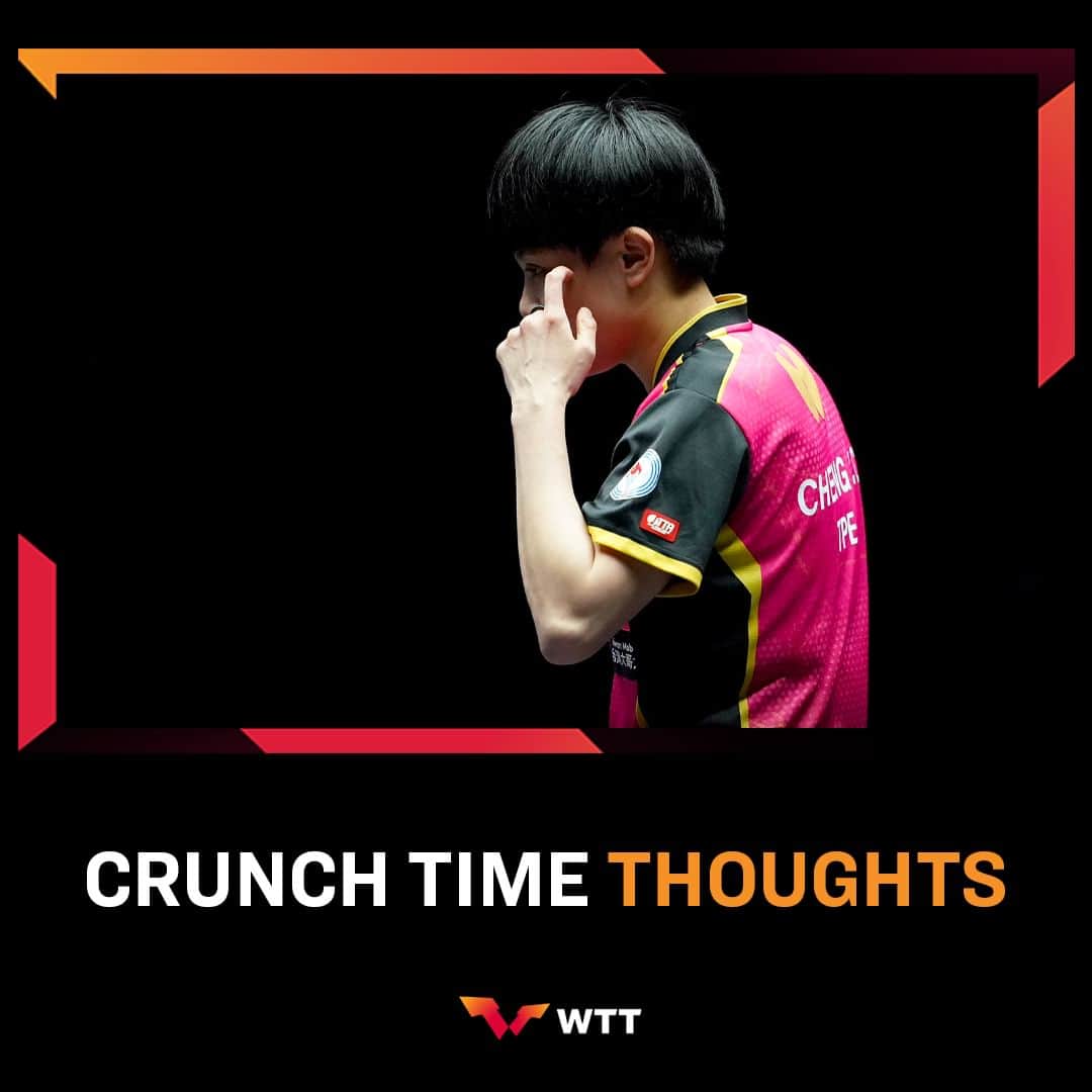 ITTF Worldさんのインスタグラム写真 - (ITTF WorldInstagram)「It's crunch time during an important match - quick, what's going through your mind! 🧠🤔」5月7日 13時00分 - wtt