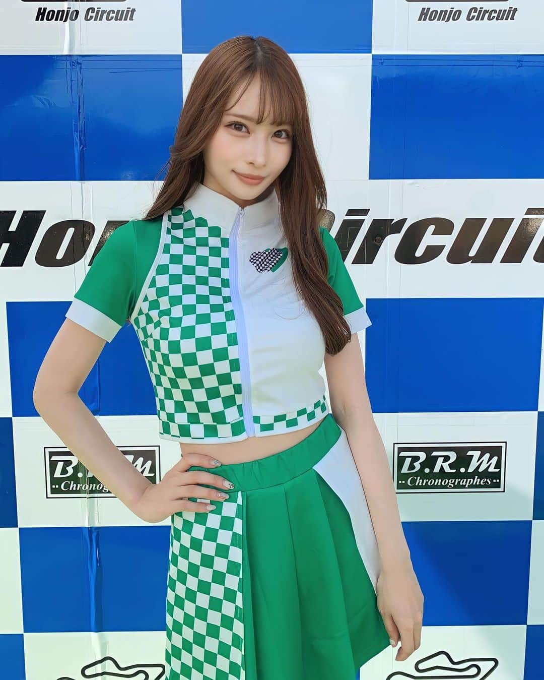 大野真依のインスタグラム：「🚗🏁  #本庄サーキット」