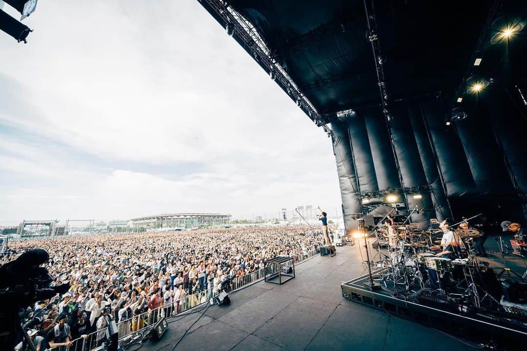 橘柊生のインスタグラム：「JAPAN JAM 2023 楽しすぎてぶっ飛んじまったぜ！ 最高の景色をありがとうございました。 キモチヨスギ」
