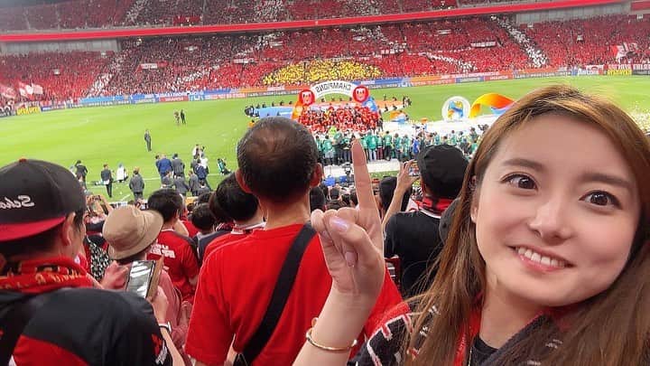 時田愛梨のインスタグラム：「浦和レッズ  🏆CHAMPIONS🏆  ACL優勝おめでとう✨✨ 最高な瞬間をありがとうございました✨  #ACL2022  #wearereds   #urawareds」