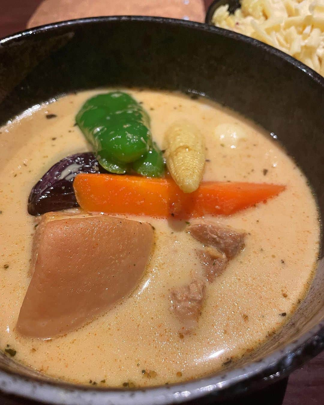 外園一馬のインスタグラム：「久々のスープカレー🍛」