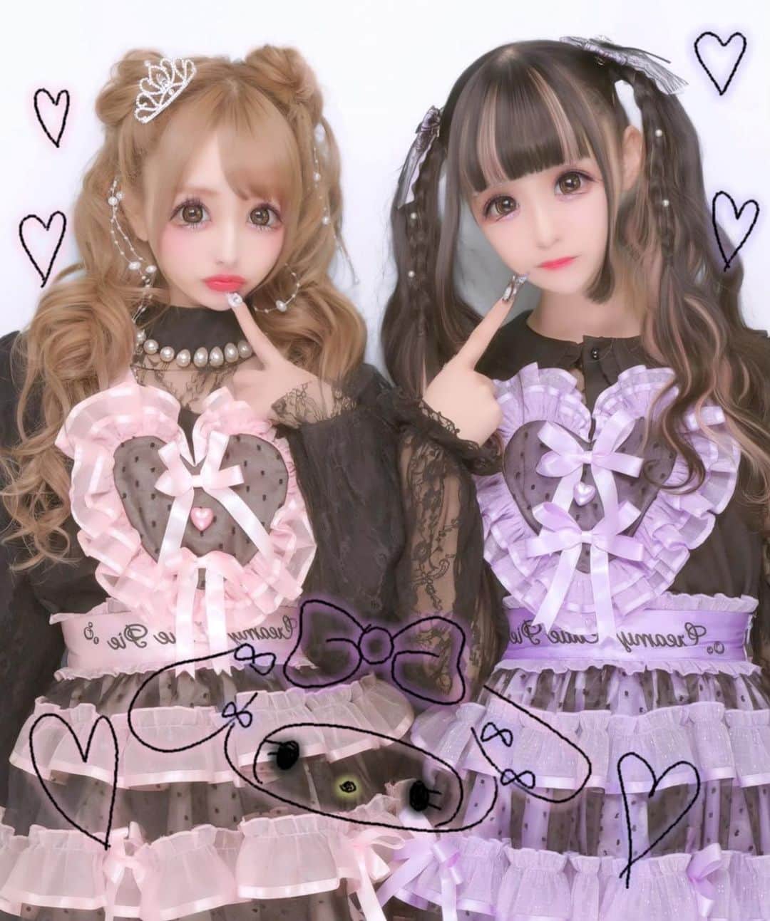 桜咲姫奈さんのインスタグラム写真 - (桜咲姫奈Instagram)「🎀🖤