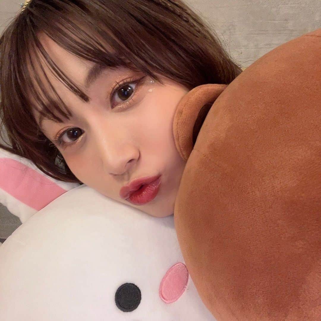 青海ひな乃さんのインスタグラム写真 - (青海ひな乃Instagram)「コニーとブラウンとワタシ。 . . . #🐰 #🐻」5月7日 19時22分 - aoumi_00