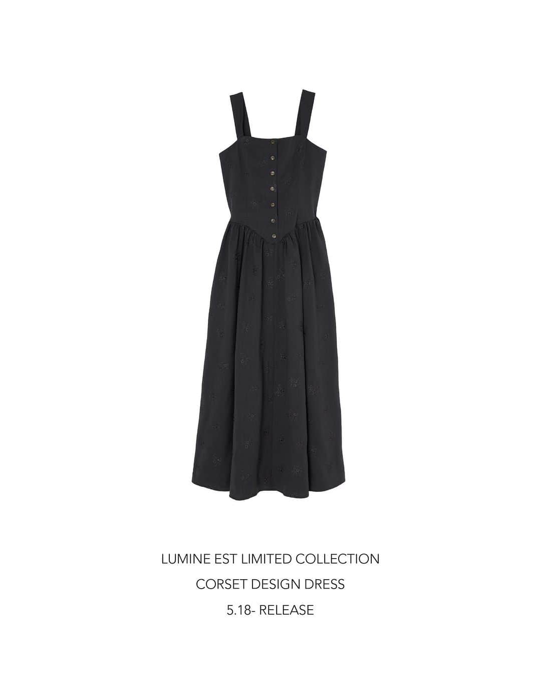 マウジーさんのインスタグラム写真 - (マウジーInstagram)「EST & ONLINE STORE LIMITED COLLECTION  LUMINE EST LIMITED COLLECTION ・CORSET DESIGN DRESS(010GSK30-1820) 5月18日(木)よりMOUSSYルミネエスト新宿店にて限定発売開始  ONLINE STORE & LUMINE EST LIMITED LETTERING SERIES ・LETTERING RIBBON VALLETTA(010GST50-1860) ZOZOTOWNにて先行予約販売中 SHEL'TTER WEBSTOREでは5月11日(木)、MOUSSYルミネエエスト新宿店では5月18日(木)より限定発売開始  #MOUSSY」5月7日 19時22分 - moussyofficial