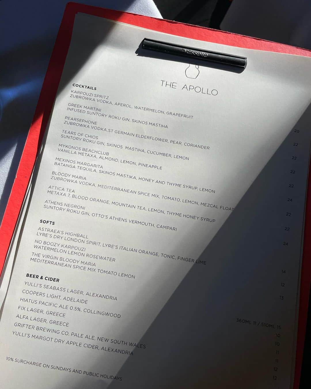 あゆみさんのインスタグラム写真 - (あゆみInstagram)「THE APOLLO 🫒🌿🍸 . A modern Greek restaurant in Potts point🇬🇷 . 銀座にもあるらしい！  #sydney #australia #sydneyrestaurant」5月7日 20時32分 - ayumiiii26