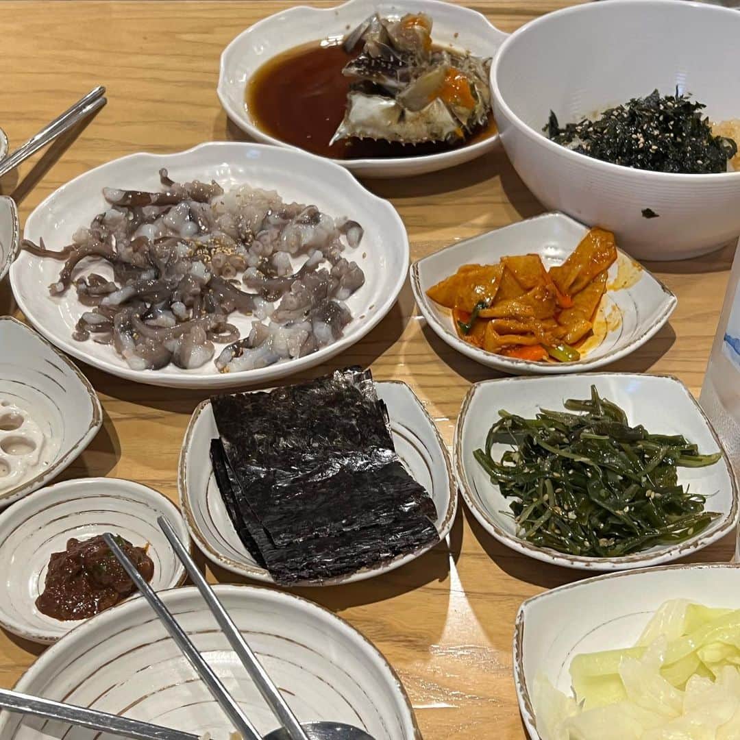Nayuhaのインスタグラム：「爆食韓国旅🥰」