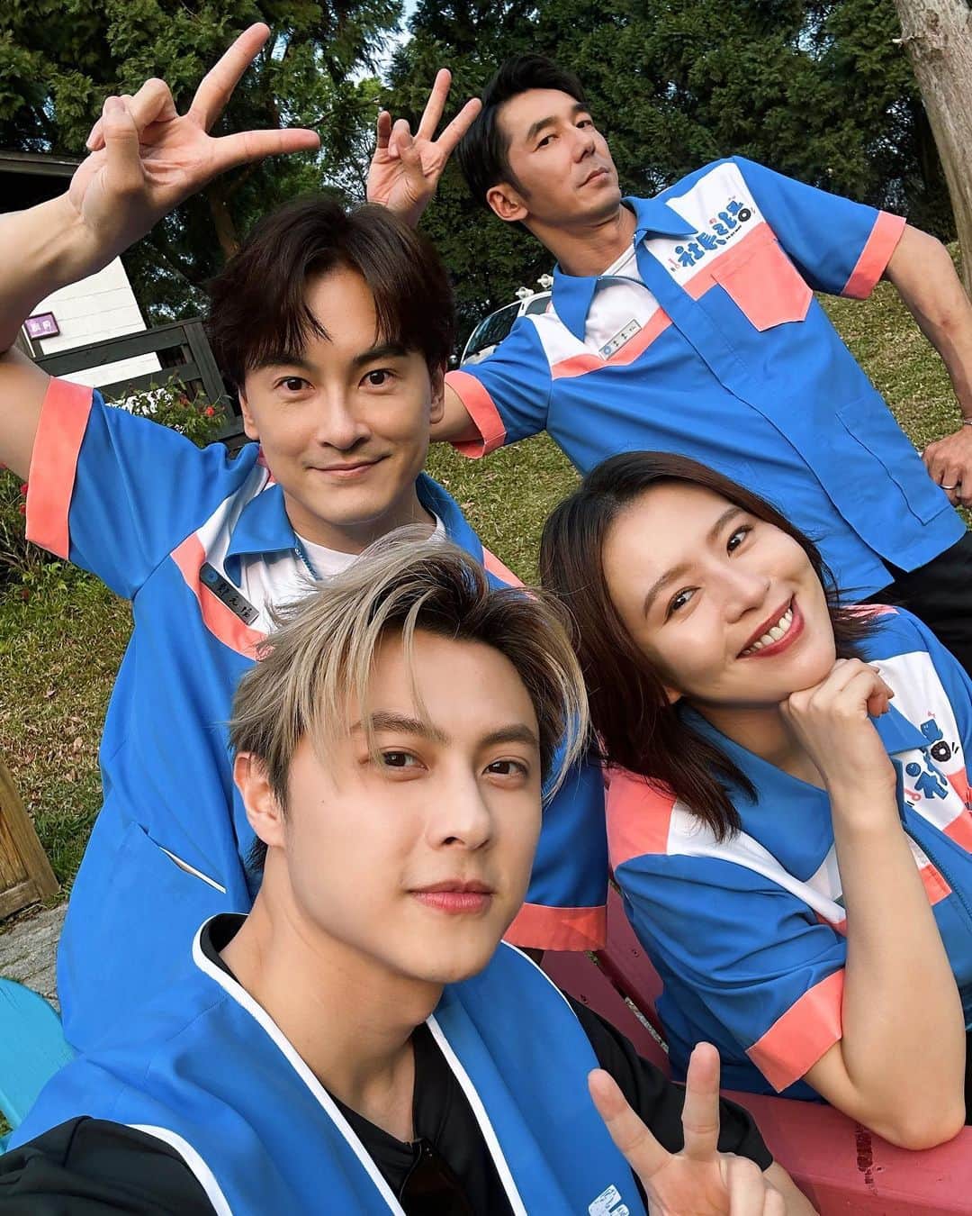 プリンス・チウのインスタグラム：「謝謝社長們的照顧 今天開始營業嘍🥳 #社長之路  @ebcgomyway」