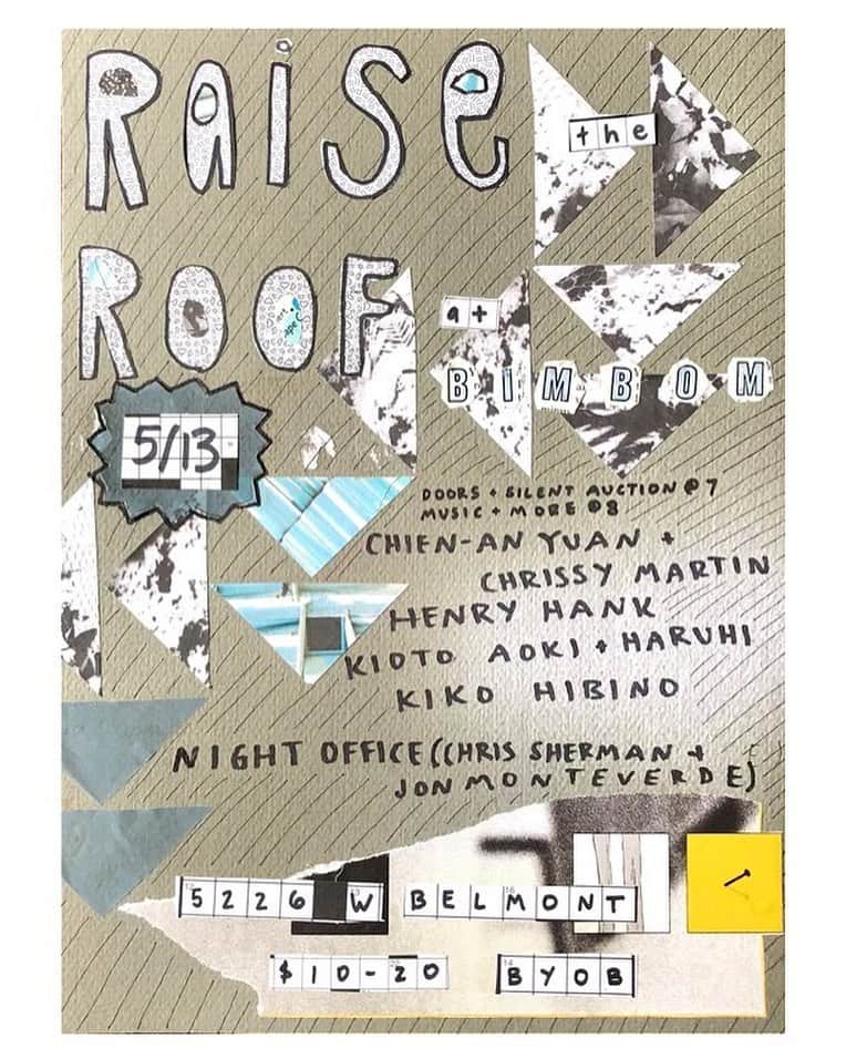 HARUHIのインスタグラム：「Come say hello 05/13 at @bimbomspace  Playing a duo set with @photoandkioto ✨」