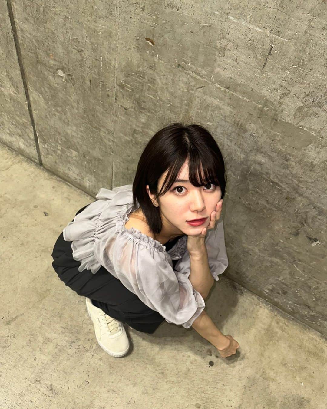 大西桃香のインスタグラム：「個別お話会！  本当にありがとう🫧🎀とっても楽しかったです！めいくよれよれ  ゆりなちゃんが写真とってくれた🤍 @yurina.0314」