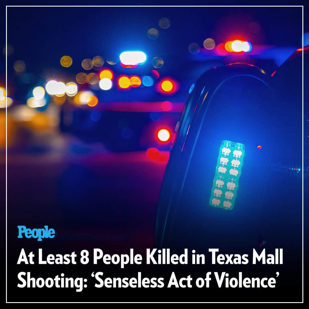 のインスタグラム：「At least eight people were killed and seven were injured when a gunman opened fire at a crowded mall in Allen, Texas, on Saturday afternoon. The gunman, who has not been publicly identified, was fatally shot by a police officer.  More details can be found in our bio link. | 📷: Getty」