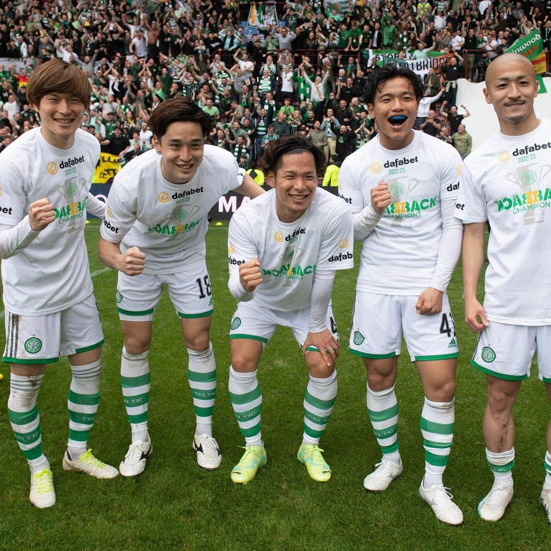 古橋亨梧さんのインスタグラム写真 - (古橋亨梧Instagram)「Proud! 🍀  #COYBIG #CHAMPIONS #CINCHPREM」5月8日 4時02分 - kyogo_furuhashi