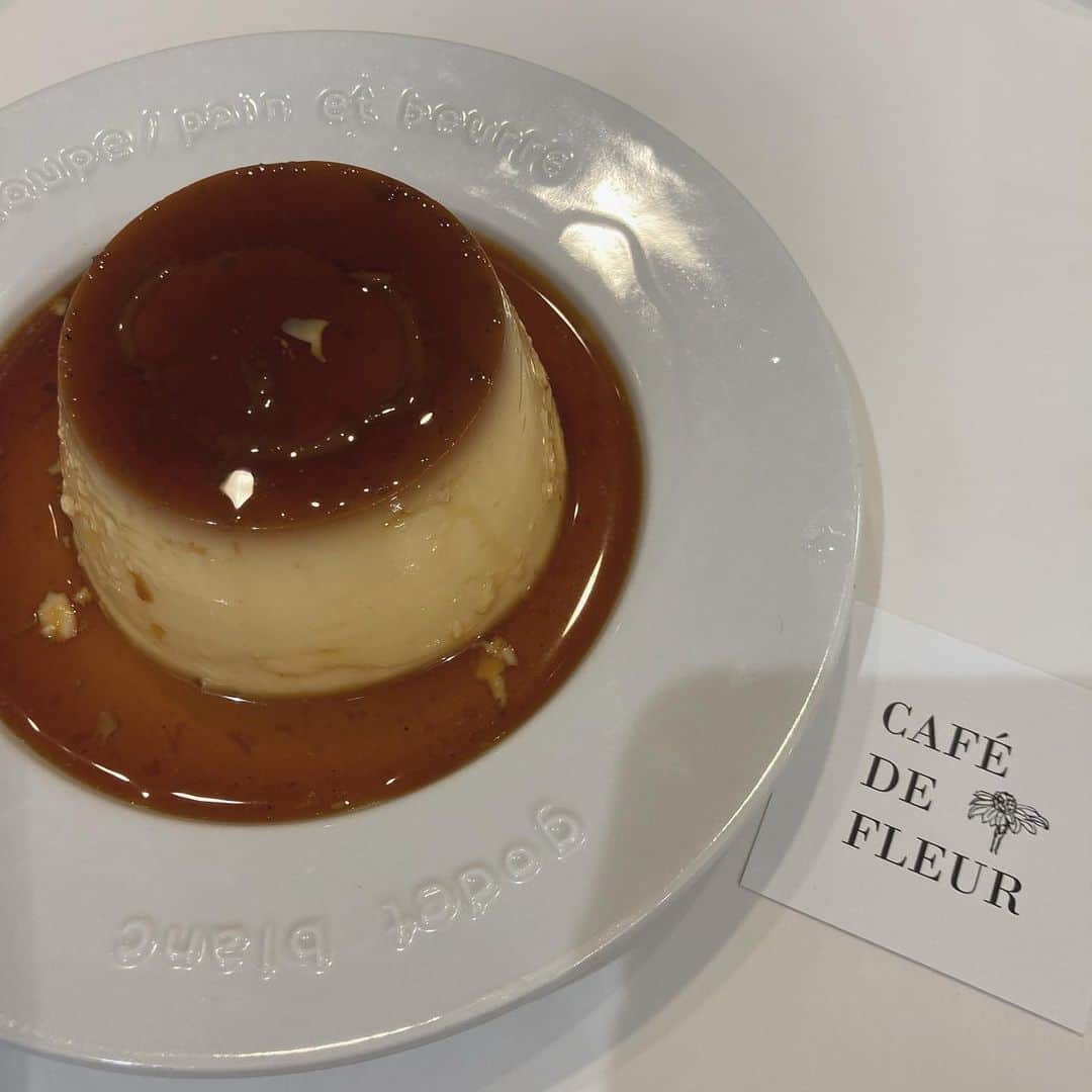 太田有紀のインスタグラム：「🍮♡」