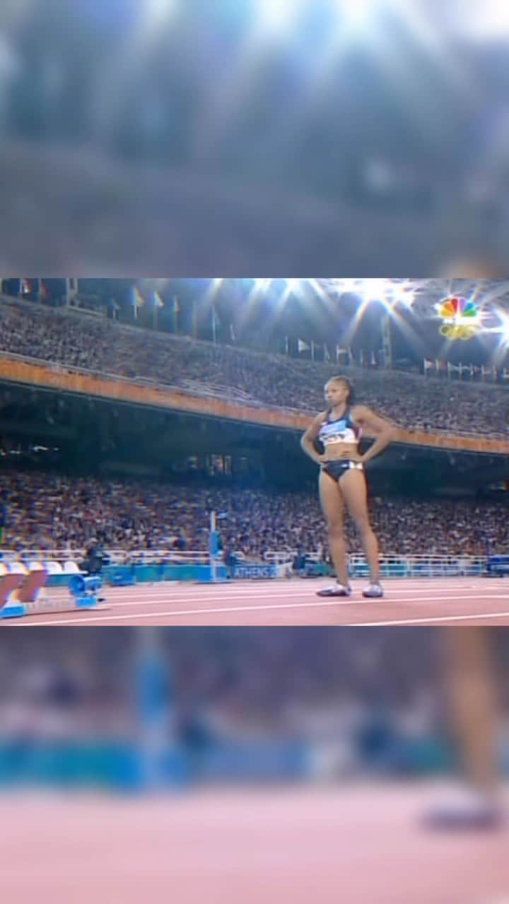 アリソン・フェリックスのインスタグラム：「taking it back to my first Olympics🏃🏽‍♀️」