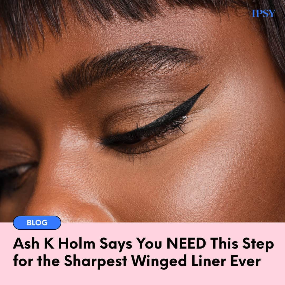 ipsyのインスタグラム：「Never struggle with eyeliner again thanks to @ash_kholm 🙌 Link in bio for a breakdown on how to do winged eyeliner for every eye shape. #IPSY」