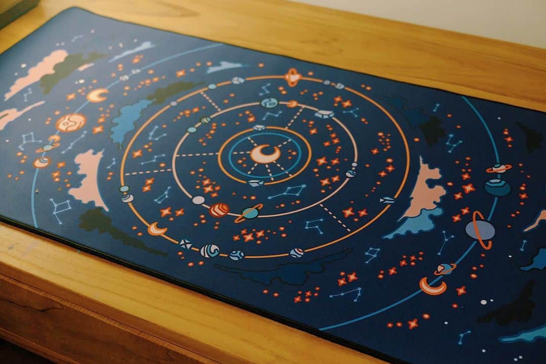 meyocoさんのインスタグラム写真 - (meyocoInstagram)「If you missed out on the Moon System desk mat, preorders will start next week on May 13, 10 AM PT!」5月8日 4時15分 - meyoco