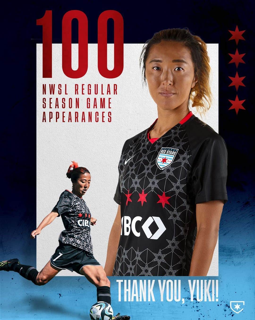 大儀見優季のインスタグラム：「Yuuuuuukkiiiiiiiii 🗣 Congratulations on your 100th NWSL regular-season appearance. Thank you for all of your contributions, and keep killing it out on the pitch 🔥‼️」