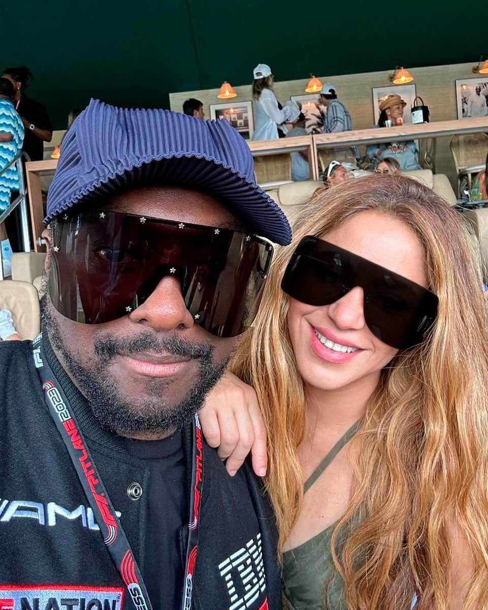 シャキーラのインスタグラム：「Loved seeing you @iamwill」