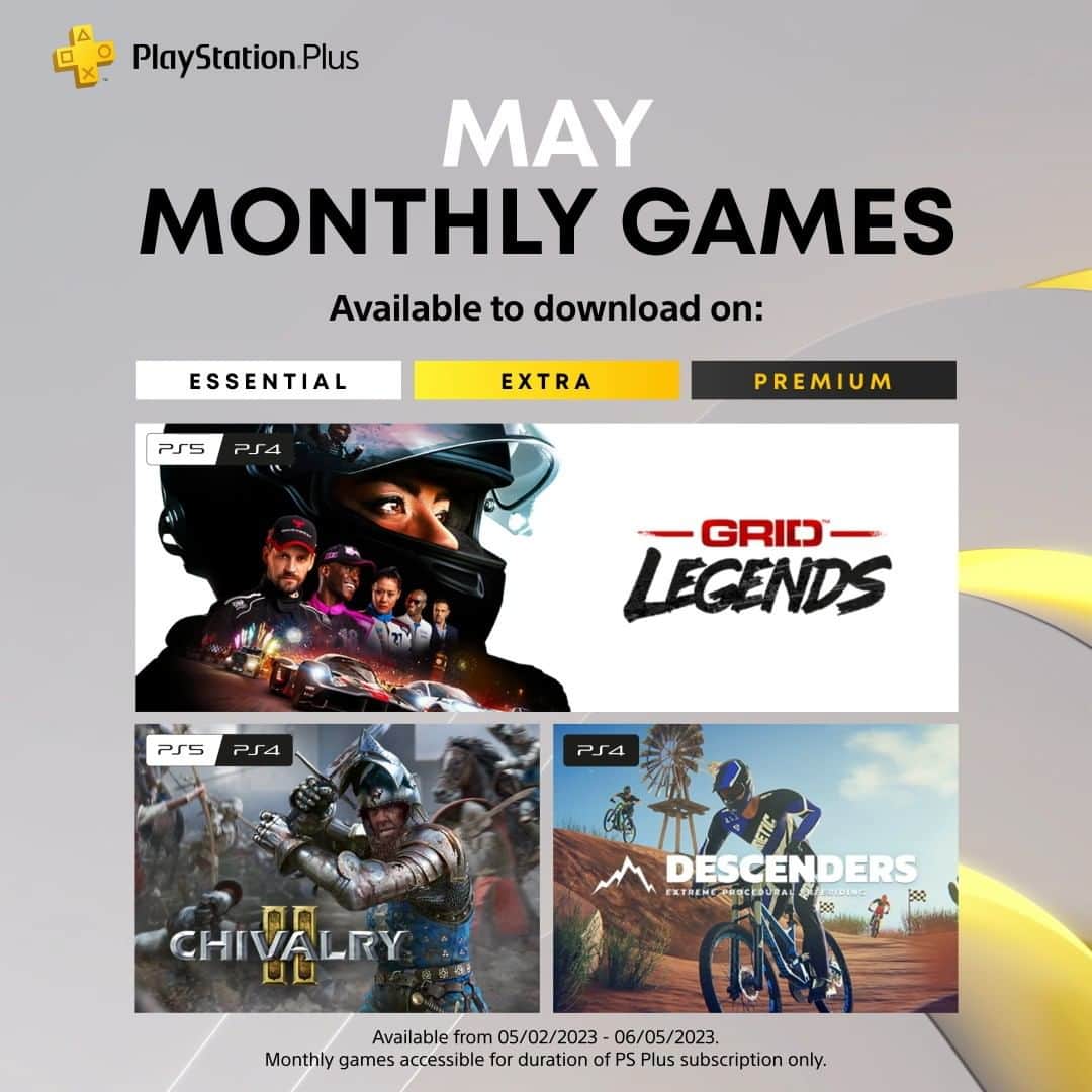 PlayStationのインスタグラム：「Extreme biking, medieval battlefields, and heart-pounding races await with this month's PlayStation Plus Essential titles」