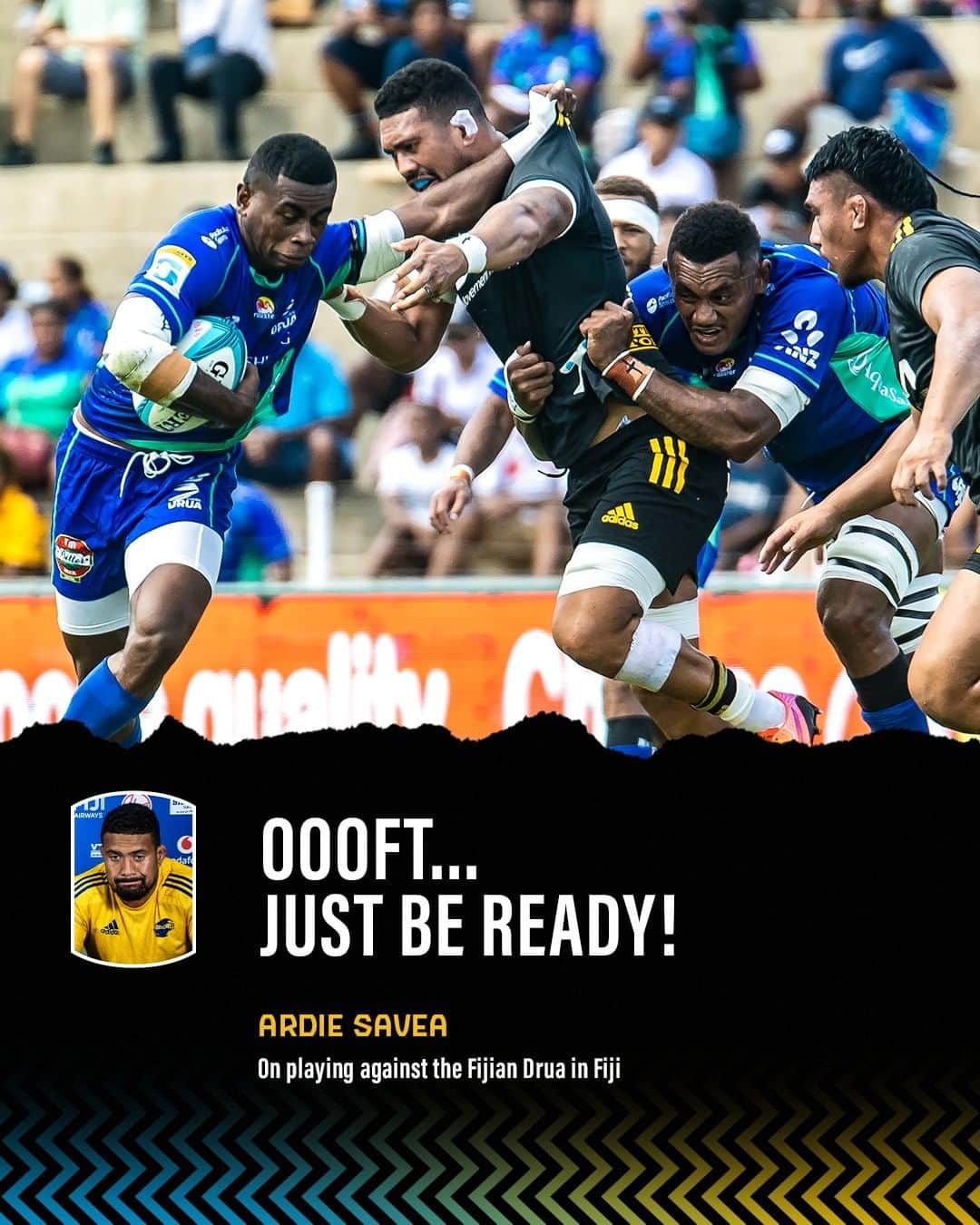 Super Rugbyのインスタグラム：「A warning 🚨  Fiji is a place like no other to play, according to @ardiesavea  #SuperRugbyPacific」