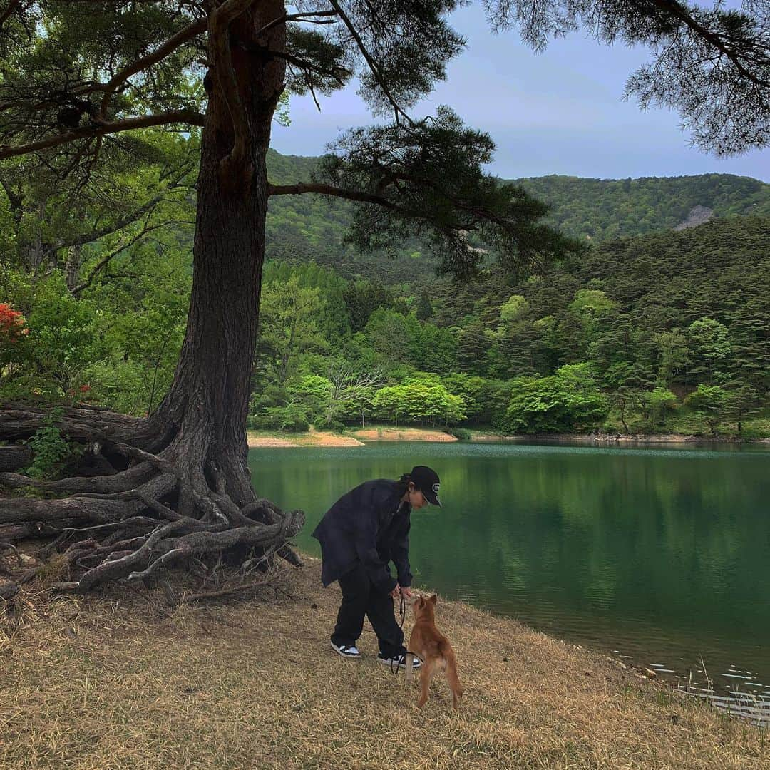 久保田紗友さんのインスタグラム写真 - (久保田紗友Instagram)「⛰✨🐕🤍」5月8日 9時55分 - kubotasayu