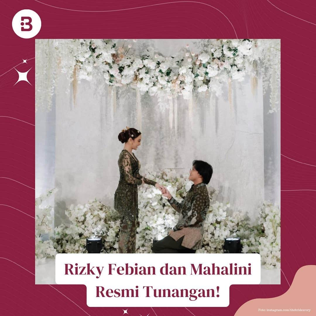 Beauty | Health | Fashionさんのインスタグラム写真 - (Beauty | Health | FashionInstagram)「Kabar bahagia datang dari pasangan @rizkyfbian dan @mahaliniraharja yang akhirnya hari Minggu kemarin resmi tunangan Beauties✨❤️ Waaah congratulation lovebirds 👩‍❤️‍👨💍  — #Beautynesia #mahalini #rizkyfebian #mahalinirizkyfebian #tunangan #acaratunangan #engagement」5月8日 10時11分 - beautynesia.id