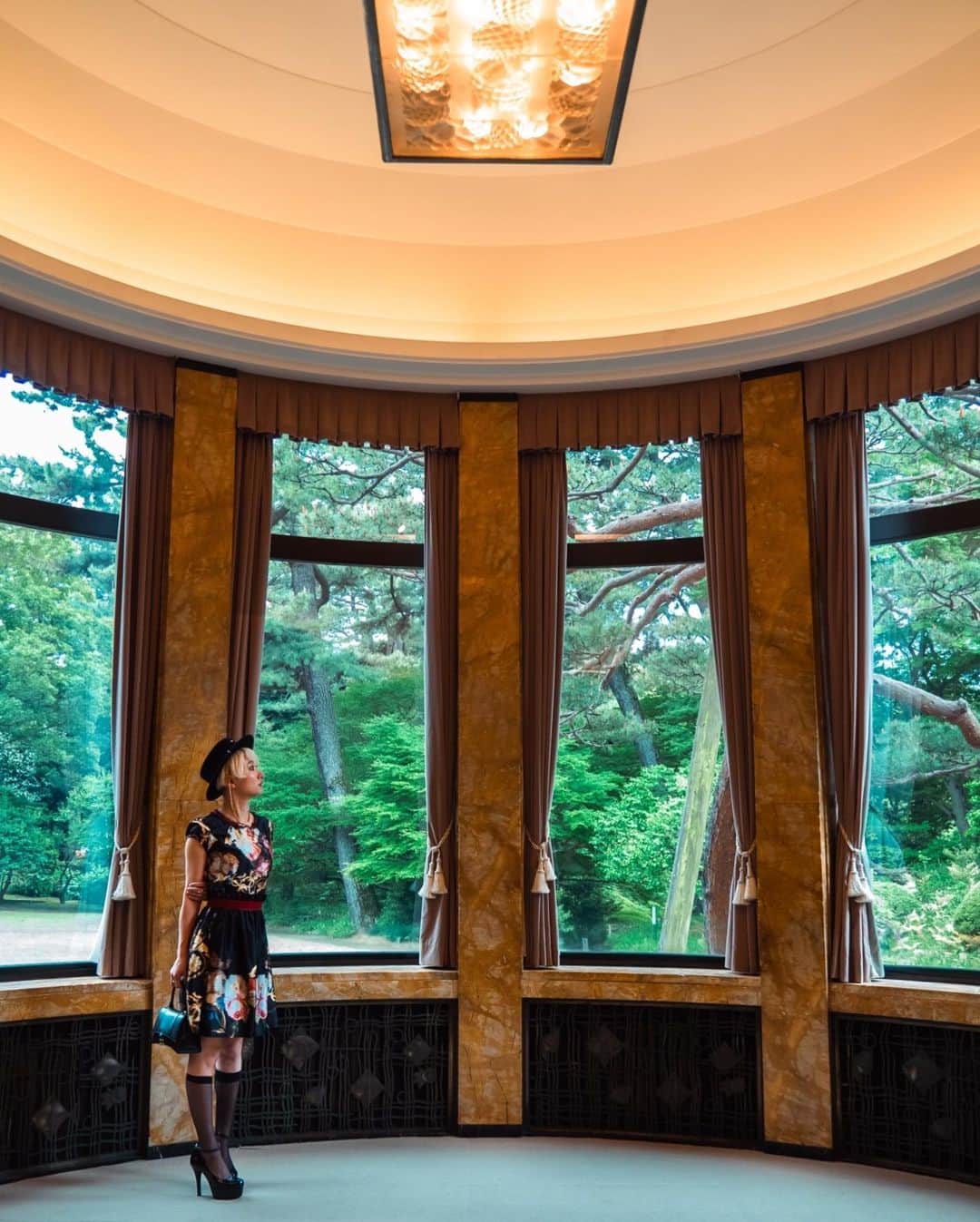 のインスタグラム：「1920's Art Déco  #東京都庭園美術館」