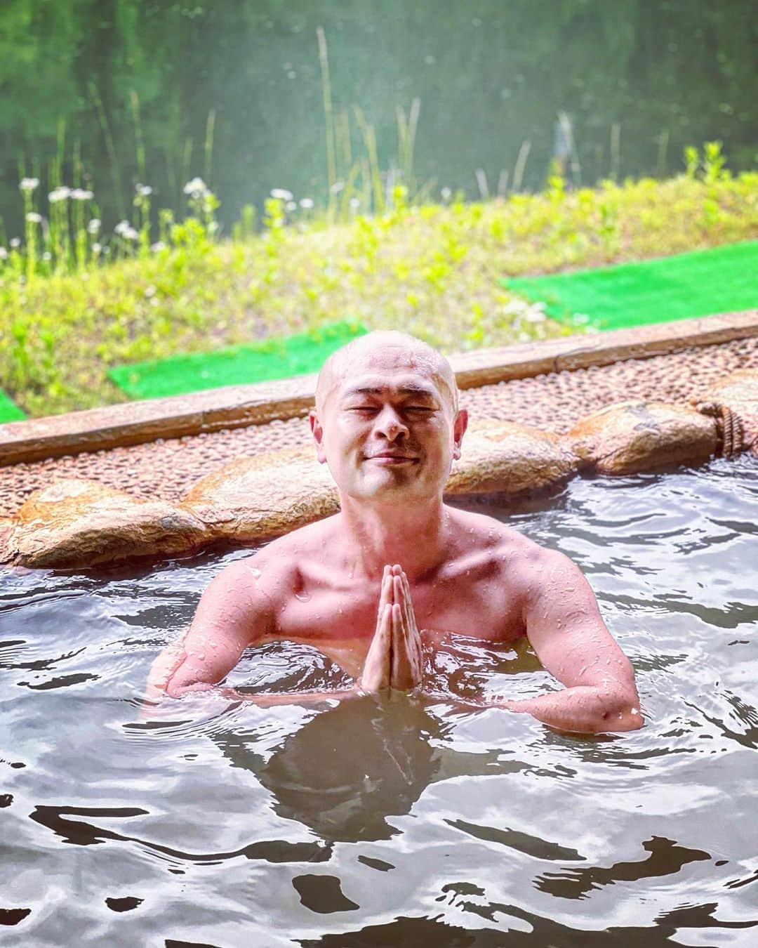 あばれる君のインスタグラム：「奥会津の力が満ちに満ちきっています。」