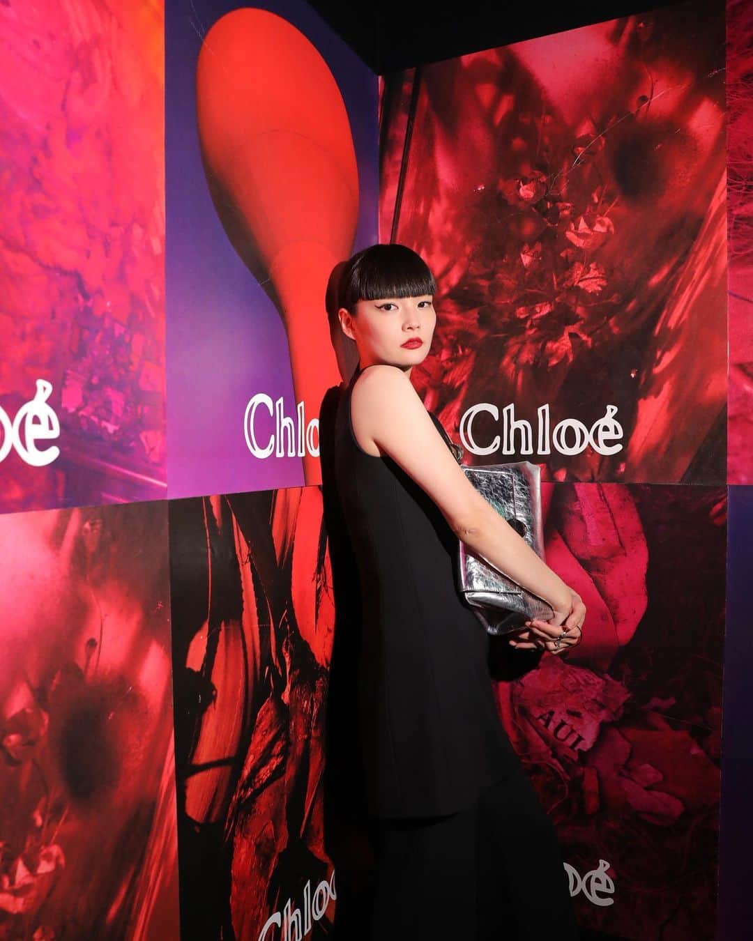 秋元梢さんのインスタグラム写真 - (秋元梢Instagram)「Chloe Club Tokyo💋 #ChloeInTokyo」4月14日 19時16分 - akimoto_kozue