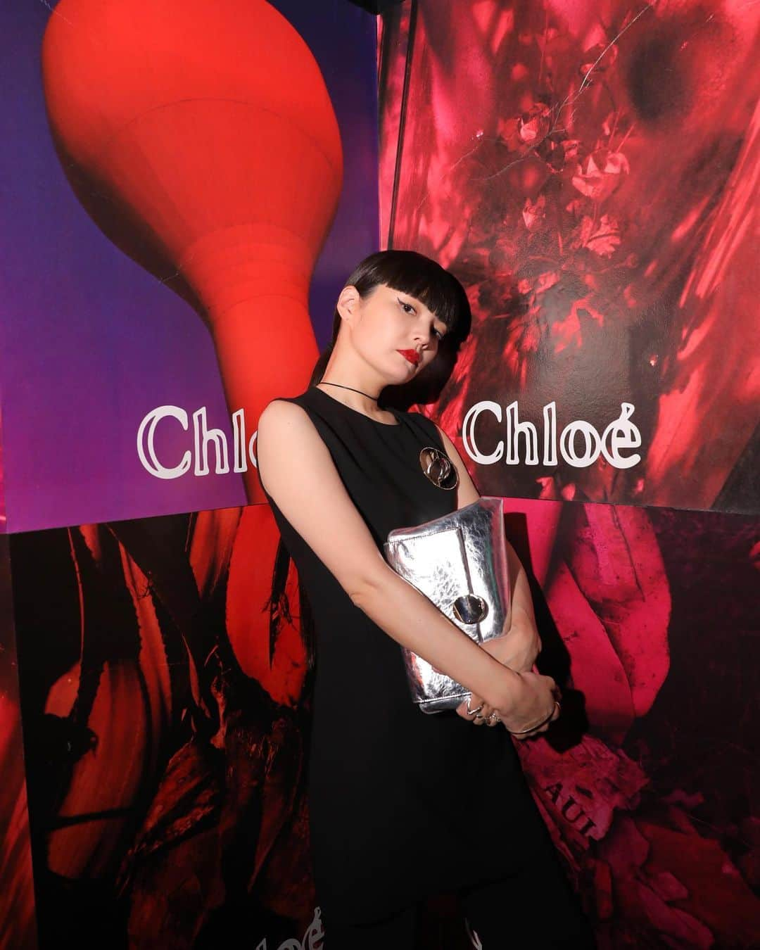 秋元梢さんのインスタグラム写真 - (秋元梢Instagram)「Chloe Club Tokyo💋 #ChloeInTokyo」4月14日 19時16分 - akimoto_kozue