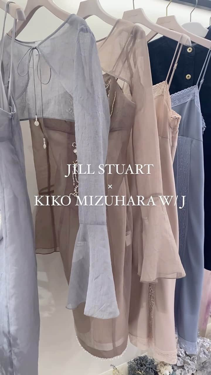 石川理咲子のインスタグラム：「@jillstuart.jp 💙 ##kiko_with_jillstuart #with_jillstuart #kikomizuhara #水原希子」